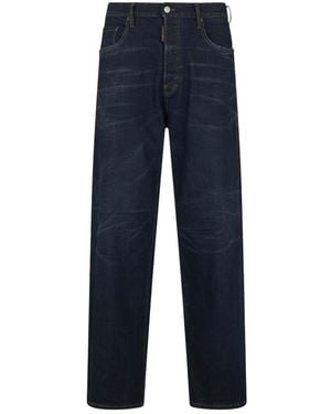 DSquared² Mid Rise Jeans - Blue