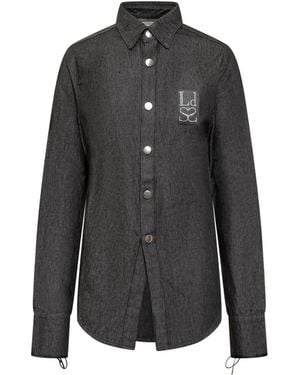 Ludovic de Saint Sernin Slim Logo Shirt - Black
