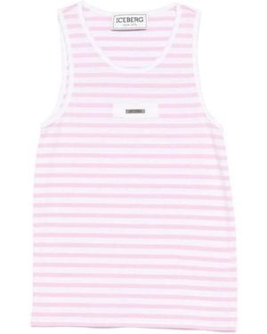 Iceberg Striped Top - Pink