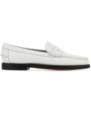 Sebago Slip On Loafers - White