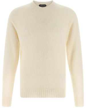 Tom Ford Wool Sweater - Natural