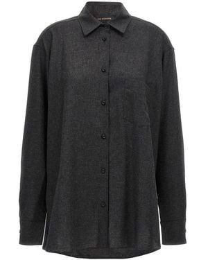 ANDAMANE 'New Georgiana' Shirt - Black