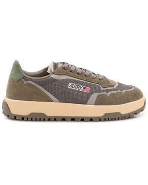 Autry Logo Low Sneakers - Green