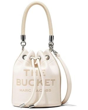 Marc Jacobs The Leather Bucket Bag - White