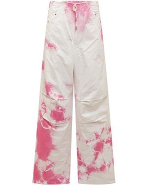 DARKPARK Loose Mid Rise Jeans - Pink