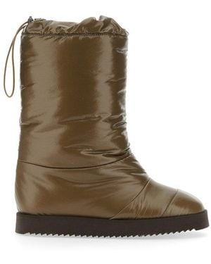 Gia Borghini Drawstring Boots - Green