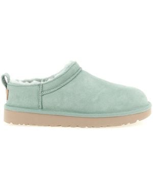 UGG Solid Slip On Boots - Green