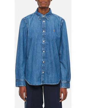 Ralph Lauren Cotton Shirt - Blue