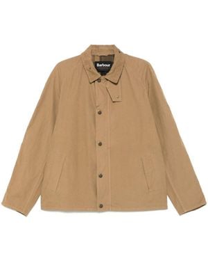 Barbour Shirt Collar Jacket - Natural