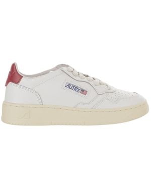 Autry Color Block Sneakers - White