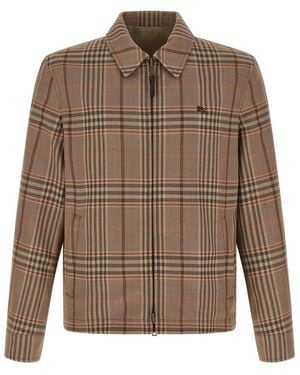 Burberry Check Reversible Jacket - Brown