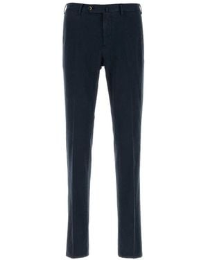 PT Torino Dark Slim Trousers - Blue