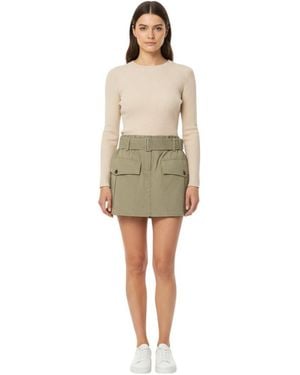 IRO Above Knee Skirt - Natural