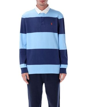 Ralph Lauren Striped Sweater - Blue
