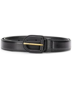 Prada Logo Buckle Belt - Black