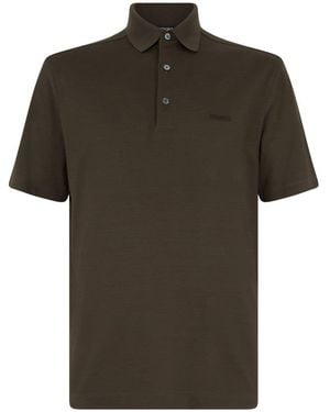ZEGNA Dark Regular Polo - Green