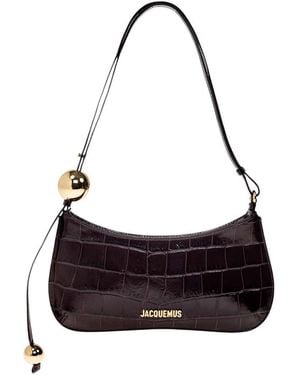 Jacquemus Le Bisou Perle Medium Shoulder Bag - Metallic