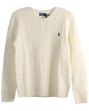 Ralph Lauren Logo Sweater - Natural