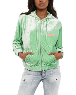 DSquared² Tie Die Hood Sweatshirt - Green
