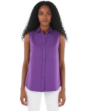 Woolrich Regular Solid Shirt - Purple