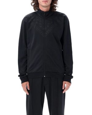 Marcelo Burlon Bandana Slim Track Jacket - Blue