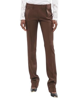 DSquared² Straight Flat Front Pants - Brown