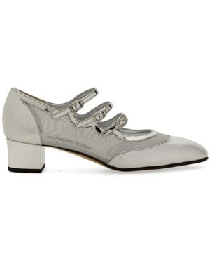CAREL PARIS Leather Pumps - White