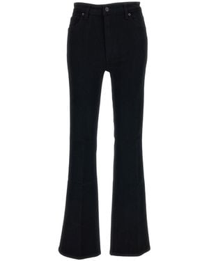 FRAME Flared High Rise Jeans - Black