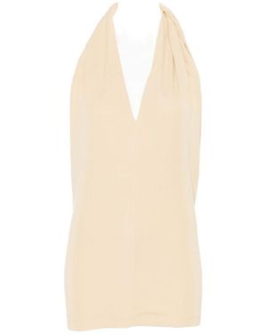 TOTEME Halter Neck Top - White