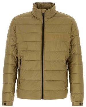 BOSS Polyester Padded Jacket - Green