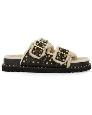 Ash Studded Sandals - Black