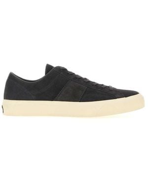 Tom Ford Solid Sneakers - Black