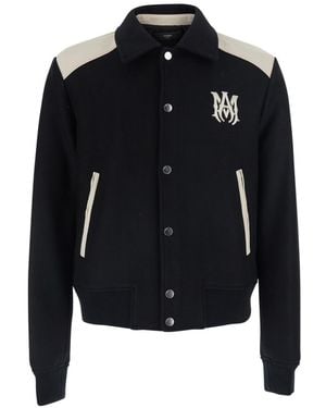 Amiri Regular Varsity Jacket - Black