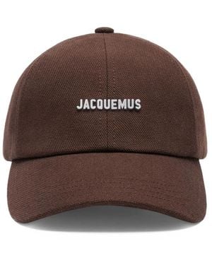 Jacquemus Logo Baseball Cap - Brown