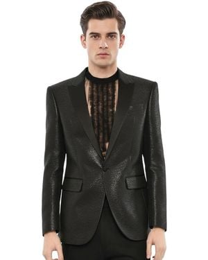 DSquared² Peaked Lapel Blazer - Black