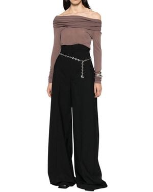 Rick Owens Off Shoulder Top - Black