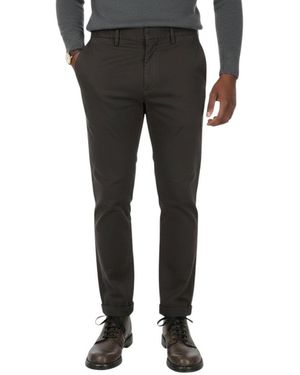 Corneliani Flat Front Trousers - Black