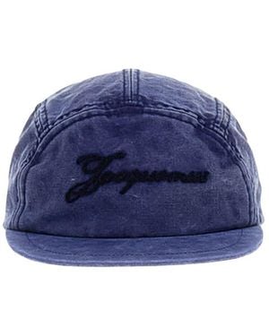 Jacquemus Logo Baseball Hat - Blue