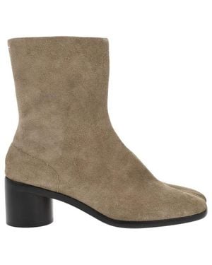 Maison Margiela Suede Boots - Natural