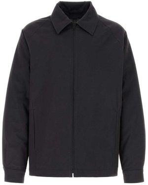 The Row Shirt Collar Jacket - Blue