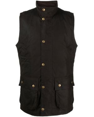 Barbour 'Westmorland Wax' Waistcoat - Black