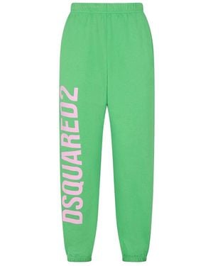 DSquared² Relaxed Joggers - Green