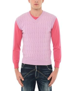 DSquared² V Neck Sweater - Red