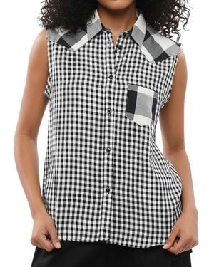 Woolrich Regular Gingham Shirt - Black