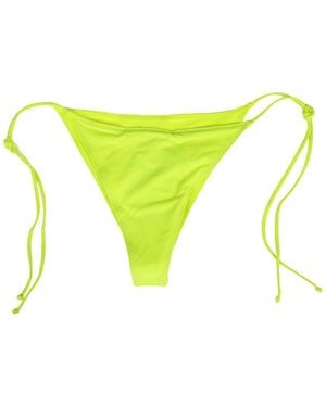 MC2 Saint Barth String Brazilian Bikini Bottom - Yellow