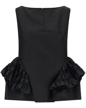 Dries Van Noten 'Casey' Top - Black
