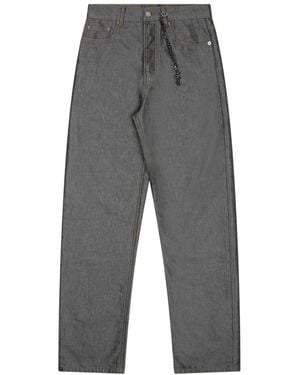 DARKPARK Relaxed Mid Rise Jeans - Grey