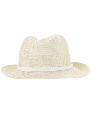 Filippo Catarzi 1910 Paper Blend Cowboy Hat - Natural