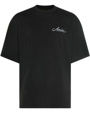 Amiri Crew Neck T-Shirt - Black