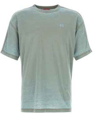 DIESEL Crew Neck T-Shirt - Green